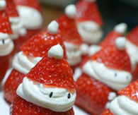 Strawberry Santas