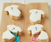 Gender reveal cookies