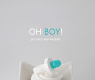 Baby Boy Candy Pacifier