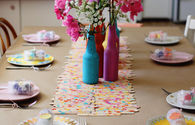 Popsicle Stick Runner For Your Table