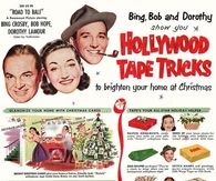 Vintage Christmas Advertisement - Hollywood Tape Tricks