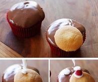 DIY Reindeer Cupcake Tutorial