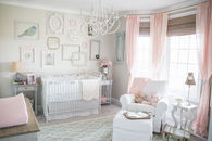 Shabby Chic Girls Baby Room