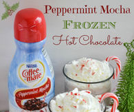 Peppermint Mocha Christmas Drink