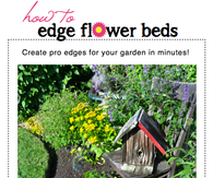 DIY Edge Flower Beds
