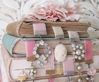 Vintage Books & Bookmarks