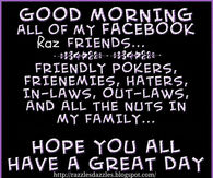 Good Morning Everybody!