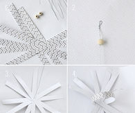 DIY Christmas Ornament From Paper