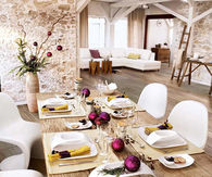 Modern Christmas table