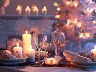 White Christmas Table