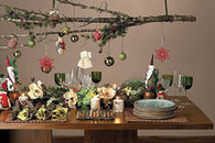 Christmas Tree Branch Christmas Centerpiece
