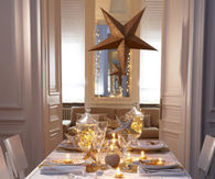 Gold Christmas Table