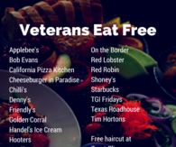 Veterans Eat Free