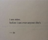 I Am Mine
