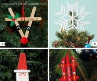 Christmas Popsicle Crafts For Kids