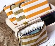 DIY Zipper Card Pouch