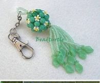 DIY Beaded Keychain