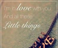 I'm in love with you