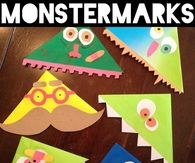 Monster Bookmarks For Kidscraft