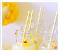 Rubber Duckey Baby Shower Drinks
