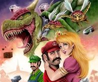 Super Mario Brothers art