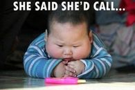 She said