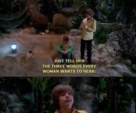 Just tell her
