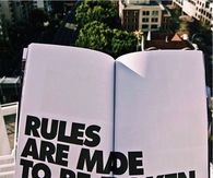 Rules Are Made to Be Broken