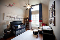 Airplane Bedroom Nursery Idea