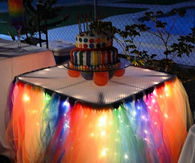 Colorful Party Tables