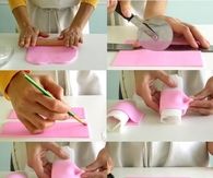 DIY Bow Cake