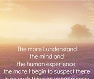 The more I understand