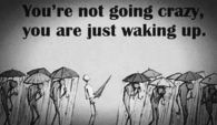 You are waking up
