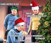 StarTrek Christmas moment