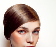Hair style fashion model