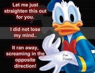 I didn't lose my mind