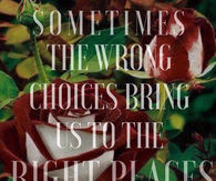 Wrong Choices Right Places