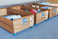 How to make your own rolling toy crates