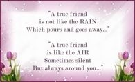A true friend