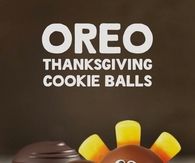 Oreo Thanksgiving Cookie Balls