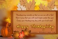 Thanksgiving reminds us that we owe our all to God...