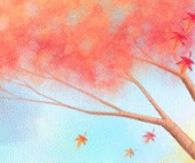 Cute Love on an Autumn Day