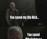 You saved