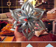 DIY Paper Sonwflakes