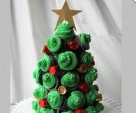 Christmas Cupcake Tree