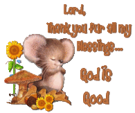 Lord, Thank You Fur All My Blessings - God is Good