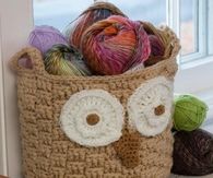 Create your own owl basket