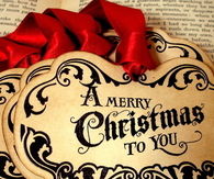 A merry Christmas to you