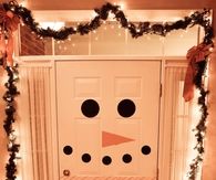 Snowman Door Decor
