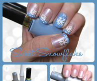 Sweet Snowflake Nail Tutorial
